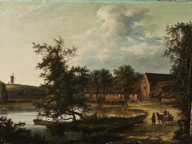 1792-Hans Harder - Paesaggio della regione di Sorø